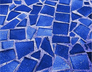 Bathroom floor tiles