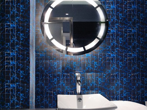 Illusion Sapphire decorative mosaic