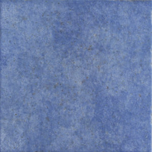 Bright blue ceramic tile