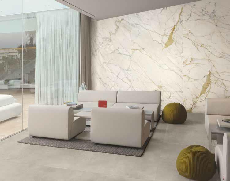 Large Porcelain Tiles Calatta Oro