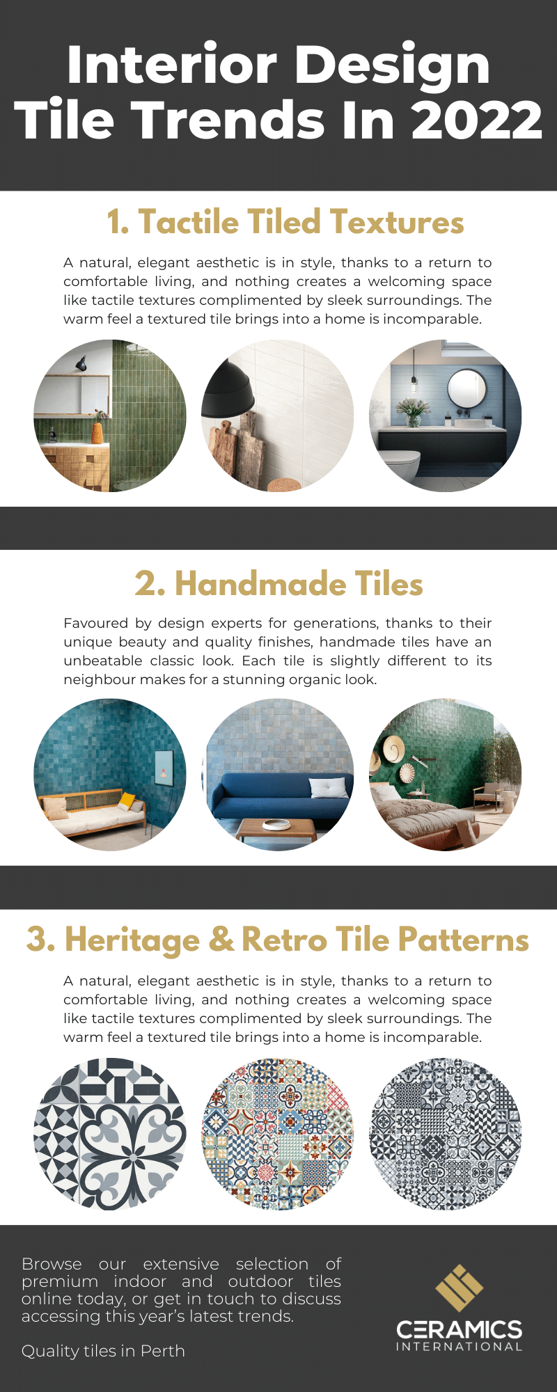 Interior Design Tile Trends In 2022 | Ceramics International