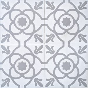 Encaustic floor tile