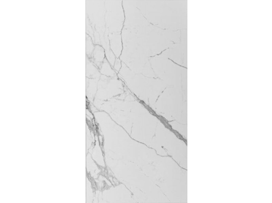 Carrara White Satin marble floor tile 600x1200