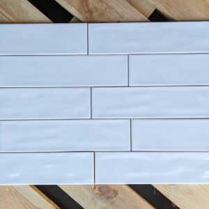 Slash 73W white gloss 75x300 ceramic wall tile