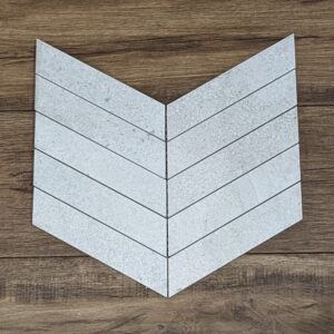 Emperor Bone Chevron mosaic