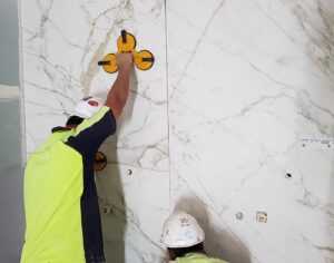 Ambience Bathroom Tiles Installation