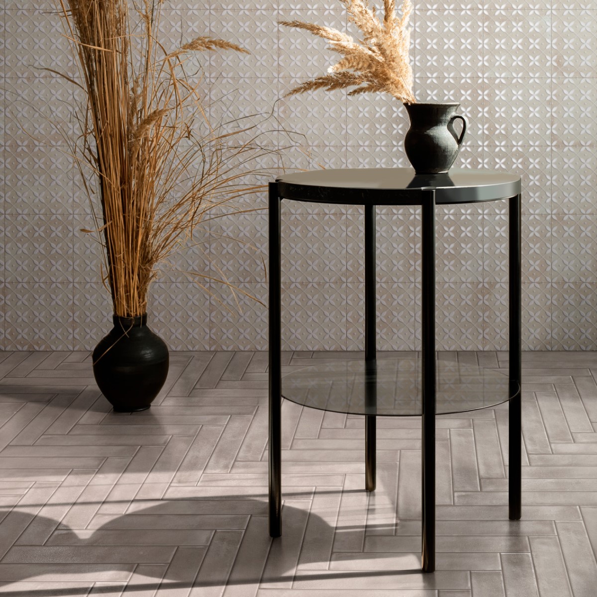 Avorio Grigio porcelain tiles